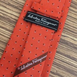 Salvatore Ferragamo Silk Tie ❤️🧡